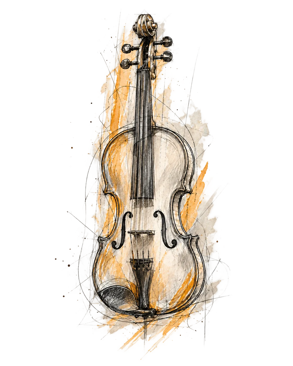 Violin sketch